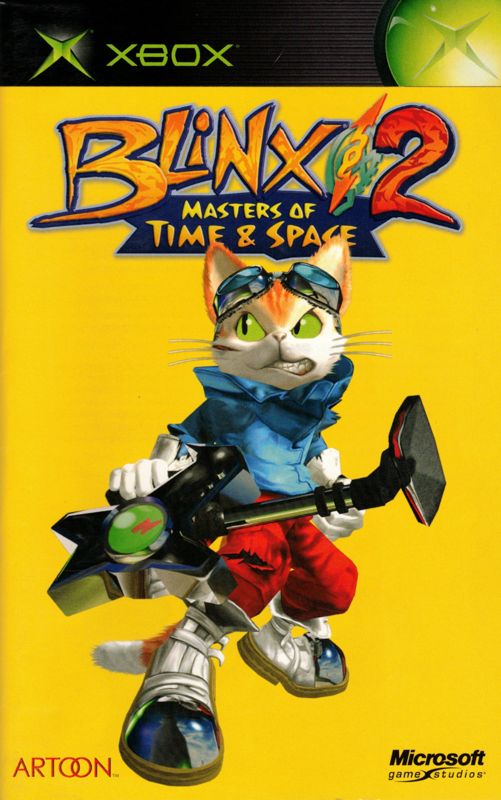 Manual for Blinx 2: Masters of Time & Space (Xbox): Front
