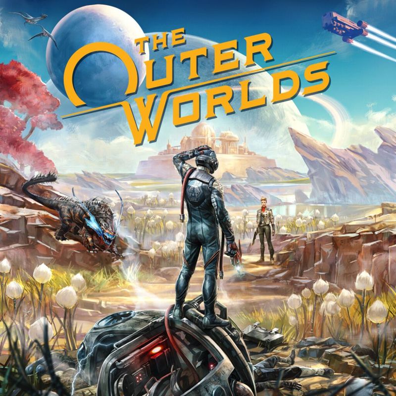 Front Cover for The Outer Worlds (Nintendo Switch) (download release)