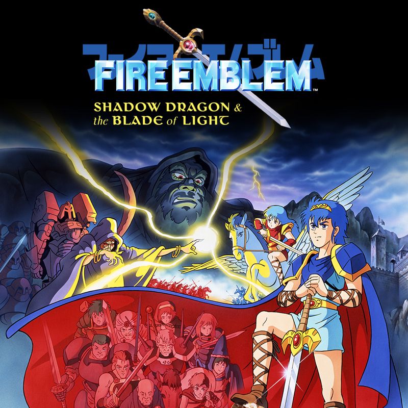 Front Cover for Fire Emblem: Shadow Dragon & the Blade of Light (Nintendo Switch) (download release)