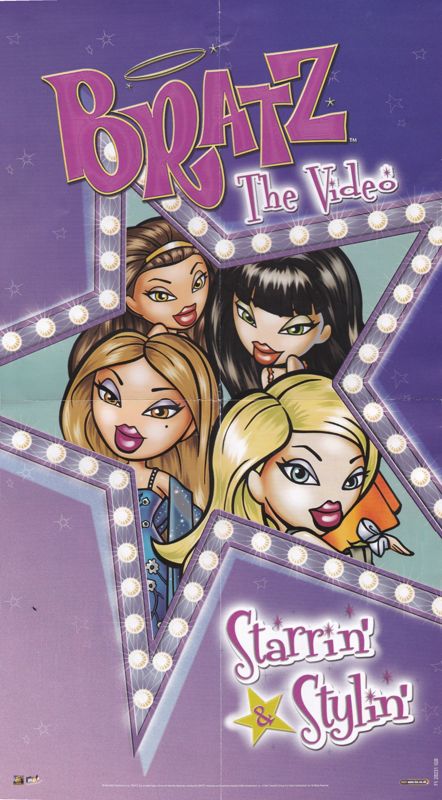 Other for Bratz The Video: Starrin' & Stylin' (Included Games) (DVD Player): DVD Foldout: Side 1