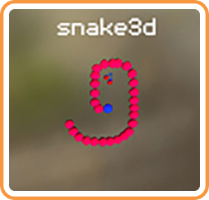 Front Cover for snake3d (Nintendo 3DS) (download release)