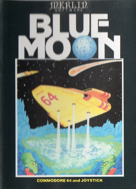 Front Cover for Blue Moon (Commodore 64)