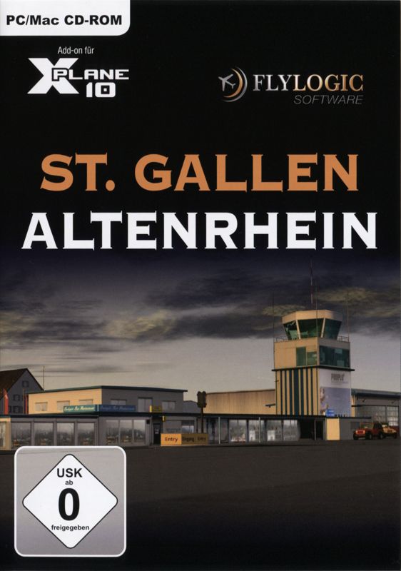 Front Cover for X-Plane 10: St. Gallen-Altenrhein (Linux and Macintosh and Windows)