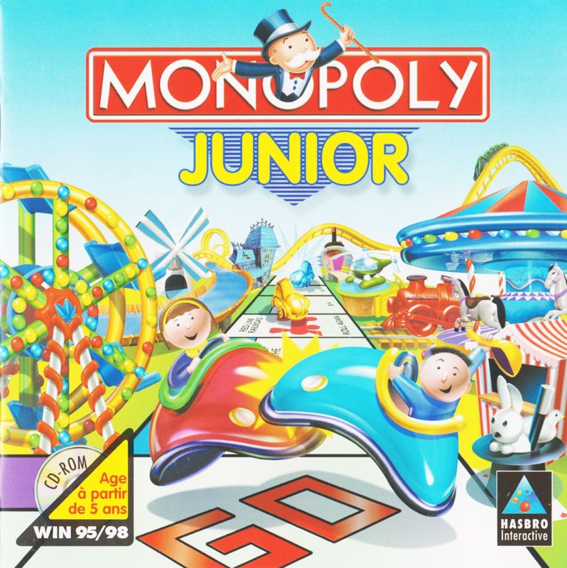 Monopoly Junior cover or packaging material - MobyGames