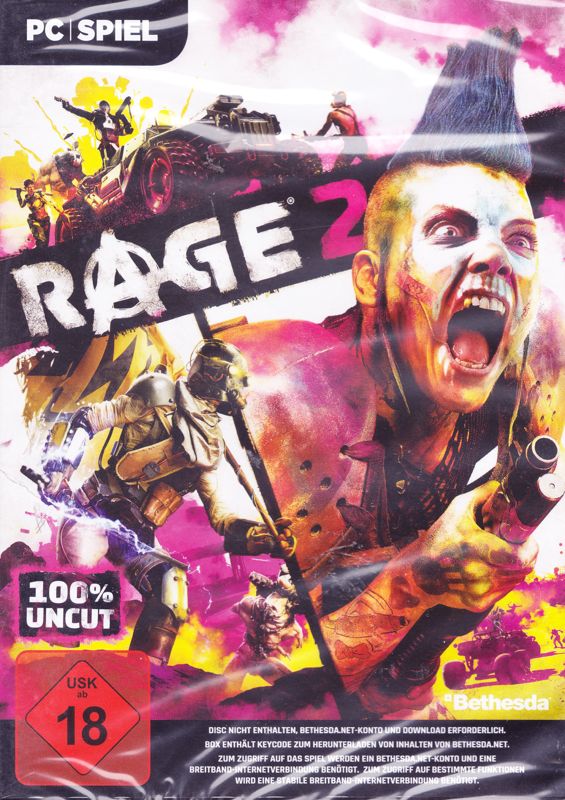 Front Cover for Rage 2 (Windows)