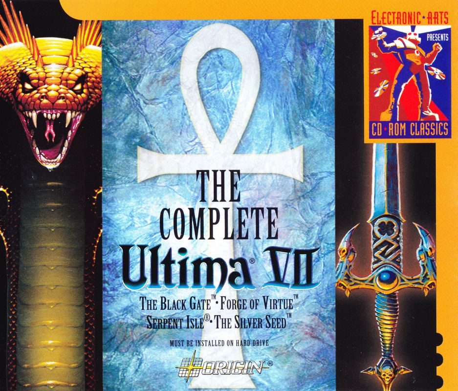 Front Cover for The Complete Ultima VII (DOS) (EA Classics release)
