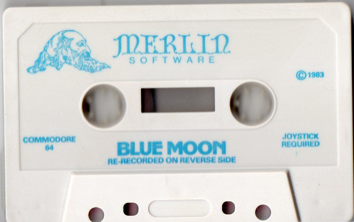 Media for Blue Moon (Commodore 64)