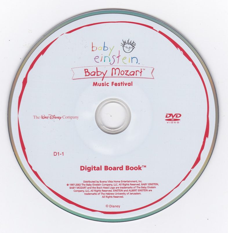 Media for Baby Einstein: Baby Mozart - Music Festival (DVD Player)