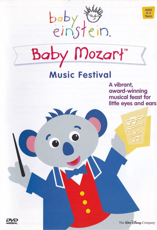Front Cover for Baby Einstein: Baby Mozart - Music Festival (DVD Player)