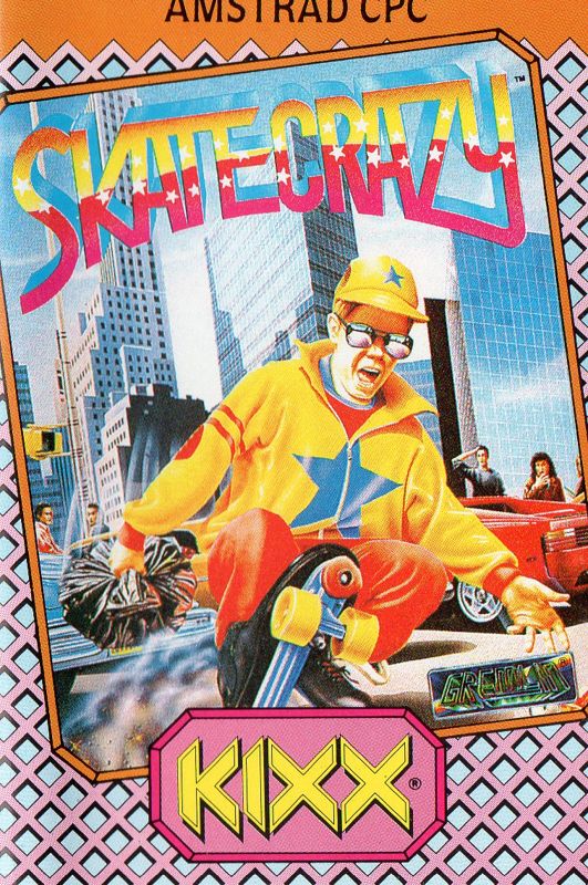 Front Cover for Skate Crazy (Amstrad CPC) (Kixx budget release)