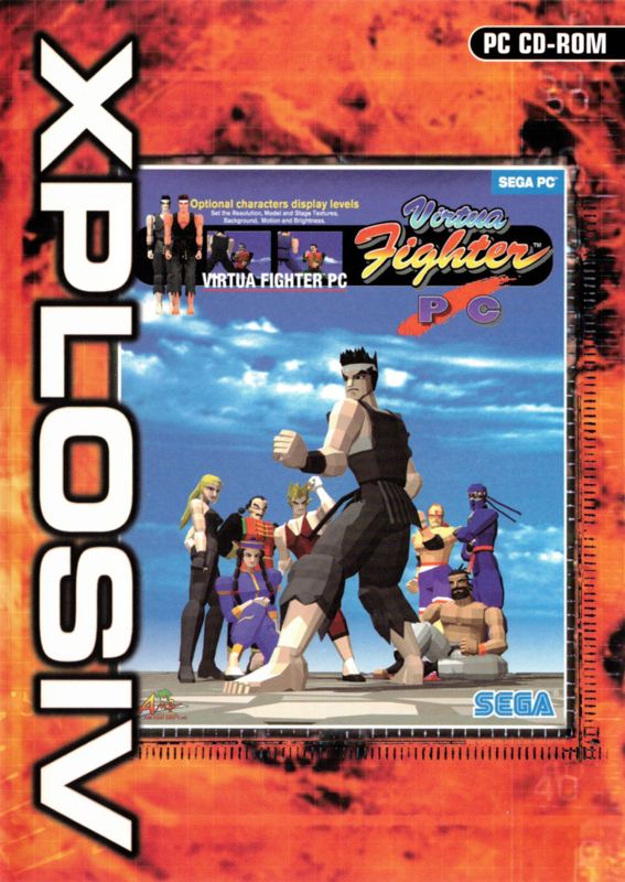 Front Cover for Virtua Fighter Remix (Windows) (Windows, Keep Case, Spain, Xplosiv release): Front Cover spanish version