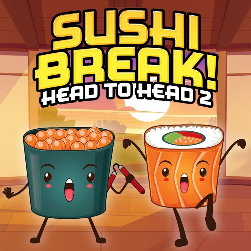 Front Cover for Sushi Break!: Head to Head 2 (PlayStation 4 and PlayStation 5) (download release)