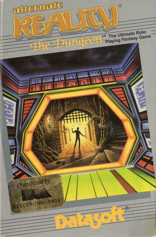 Front Cover for Alternate Reality: The Dungeon (Atari 8-bit)