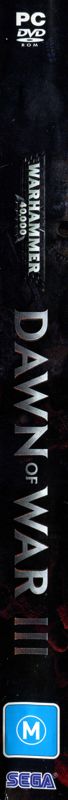 Spine/Sides for Warhammer 40,000: Dawn of War III (Windows)