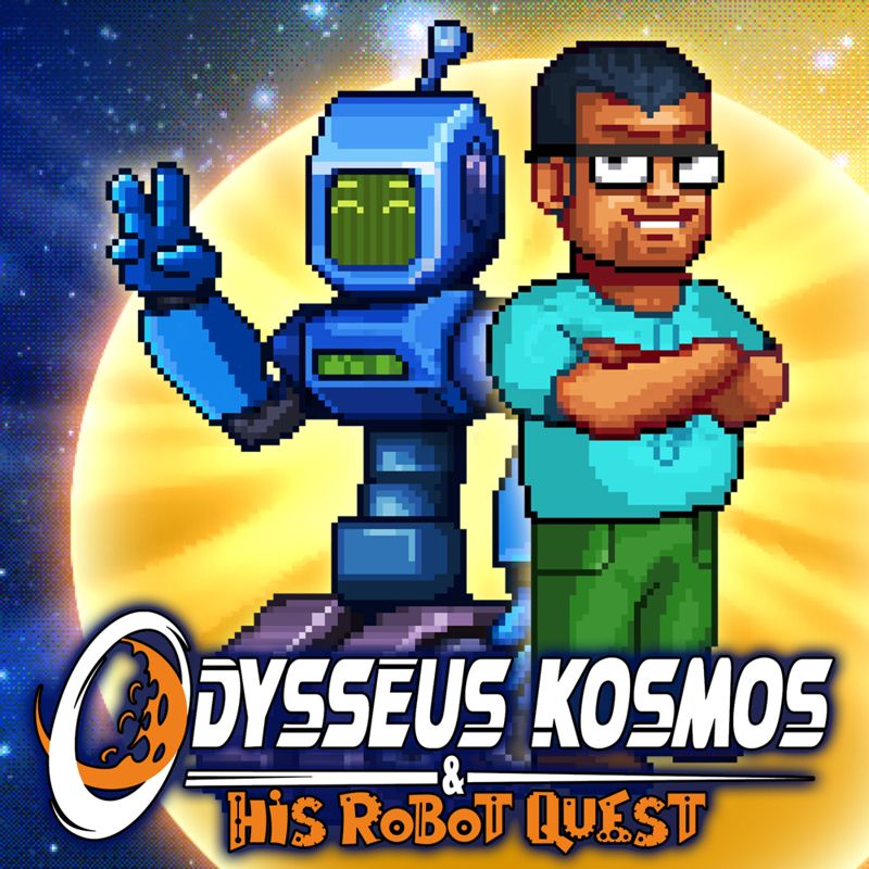Front Cover for Odysseus Kosmos and His Robot Quest (Nintendo Switch) (download release)