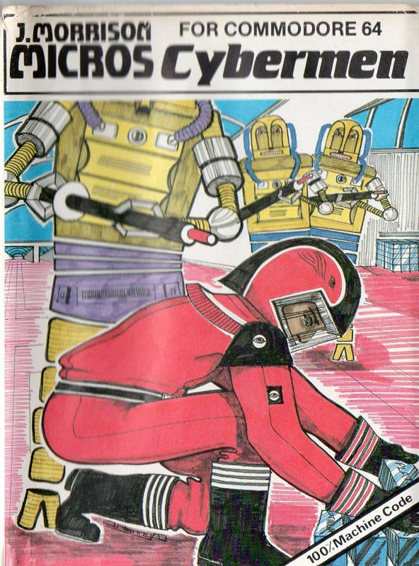 Front Cover for Cybermen (Commodore 64)