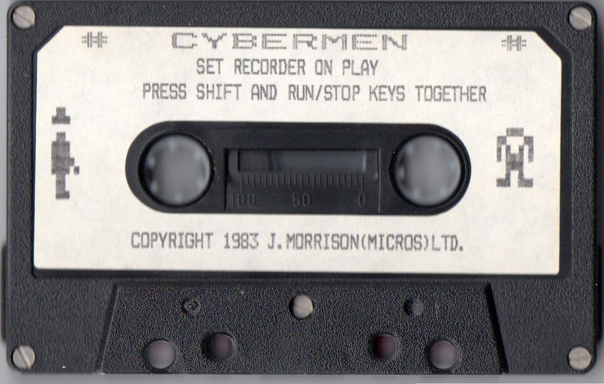 Media for Cybermen (Commodore 64)