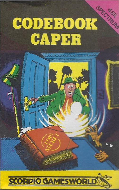 Front Cover for The Code Book Caper (ZX Spectrum)