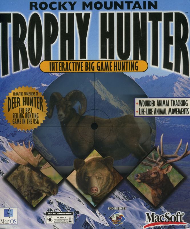 Rocky Mountain Trophy Hunter cover or packaging material - MobyGames