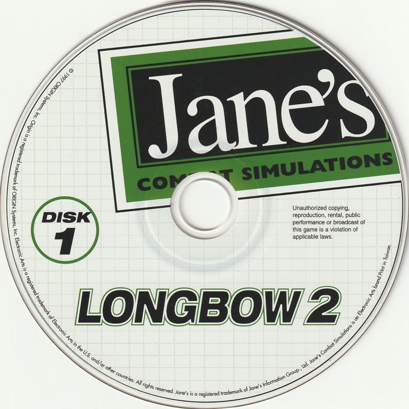 Media for Jane's Combat Simulations: Longbow 2 (Windows): Disc 1