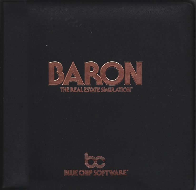 Front Cover for Baron: The Real Estate Simulation (DOS)