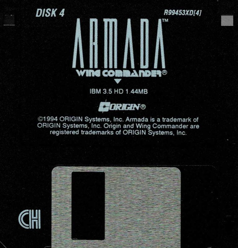 Media for Wing Commander: Armada (DOS) (3,5'' Disk release): Disk 4