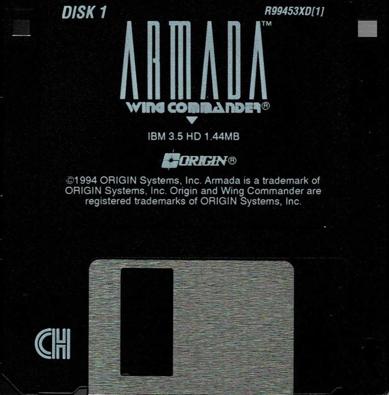 Media for Wing Commander: Armada (DOS) (3,5'' Disk release): Disk 1