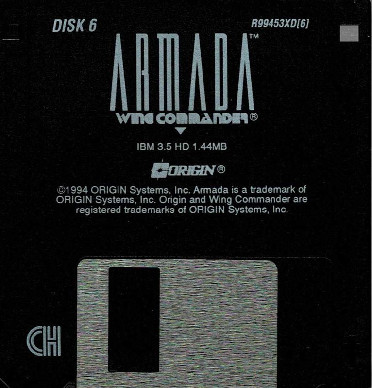 Media for Wing Commander: Armada (DOS) (3,5'' Disk release): Disk 6