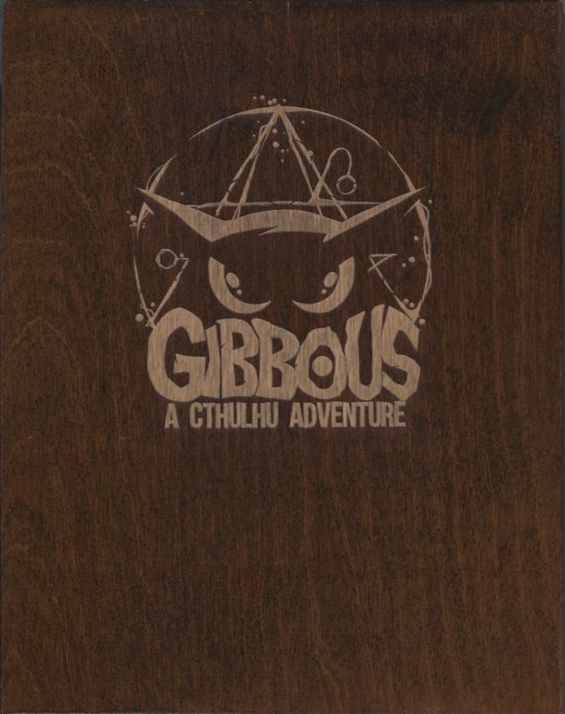 Front Cover for Gibbous: A Cthulhu Adventure (Windows) (Kickstarter backer wooden box)