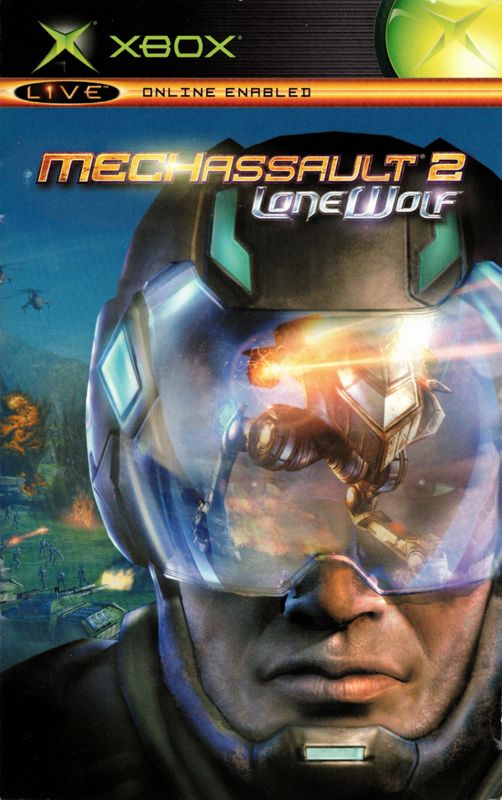 Manual for MechAssault 2: Lone Wolf (Limited Edition) (Xbox): Front