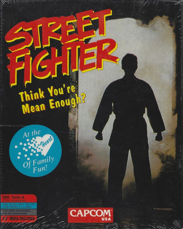 Front Cover for Street Fighter (DOS) (Hi Tech Expressions re-release)