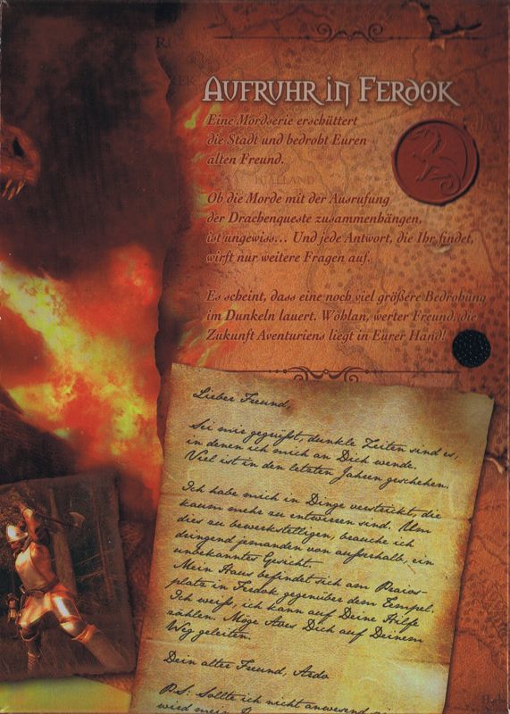 Inside Cover for Das Schwarze Auge: Drakensang (Gold Edition) (Windows): Right Flap