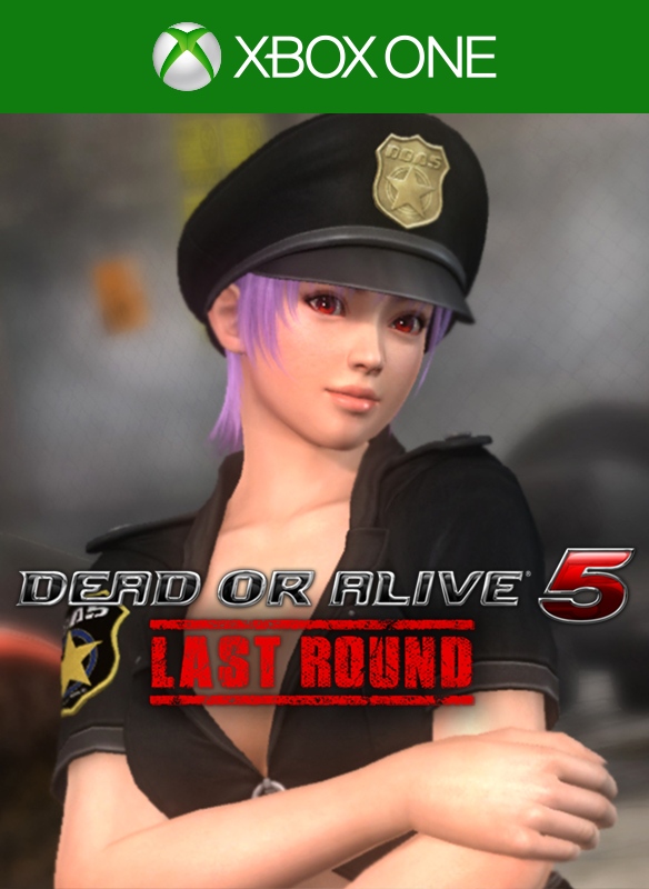 Front Cover for Dead or Alive 5: Last Round - Ayane Police Uniform (Xbox One) (download release): 1st version