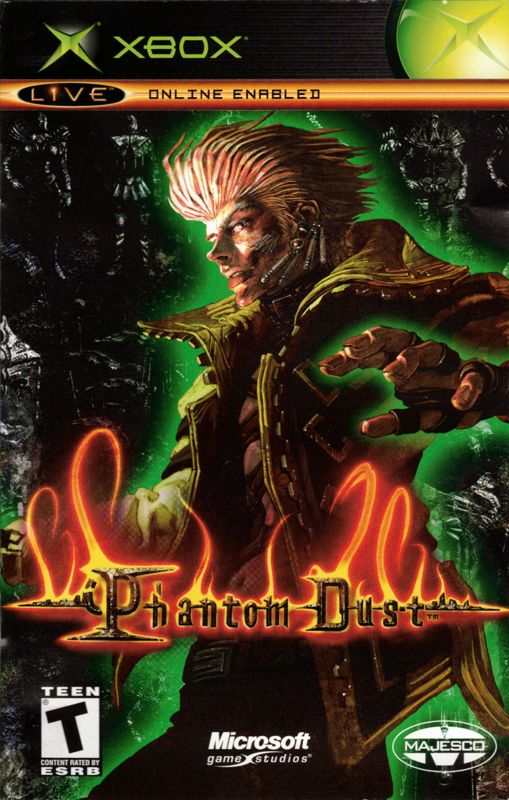 Manual for Phantom Dust (Xbox): Front