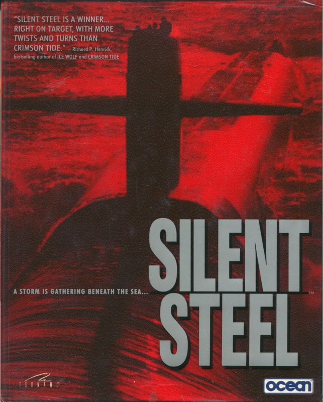 Front Cover for Silent Steel (Windows 3.x): with Transparent Sleeve