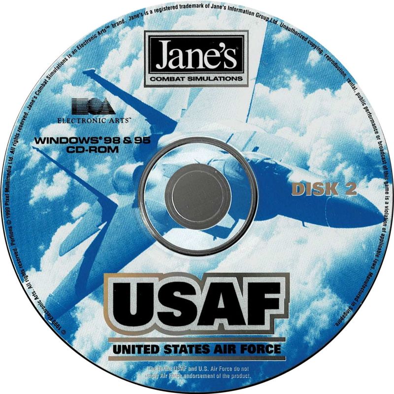 Media for Jane's Combat Simulations: USAF - United States Air Force (Windows) (Asia-Pacific Edition): Disc 2