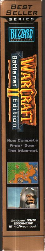 Spine/Sides for WarCraft II: Battle.net Edition (Macintosh and Windows) (BestSeller Series release (2003)): Right