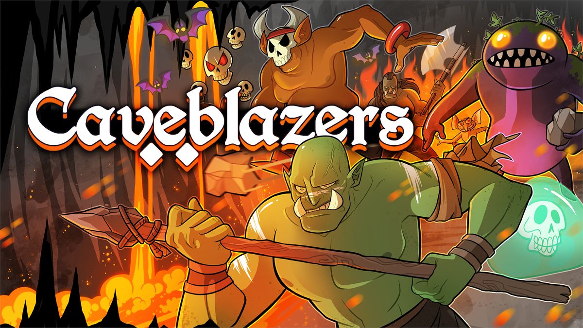 Front Cover for Caveblazers (Nintendo Switch) (download release): 2nd version