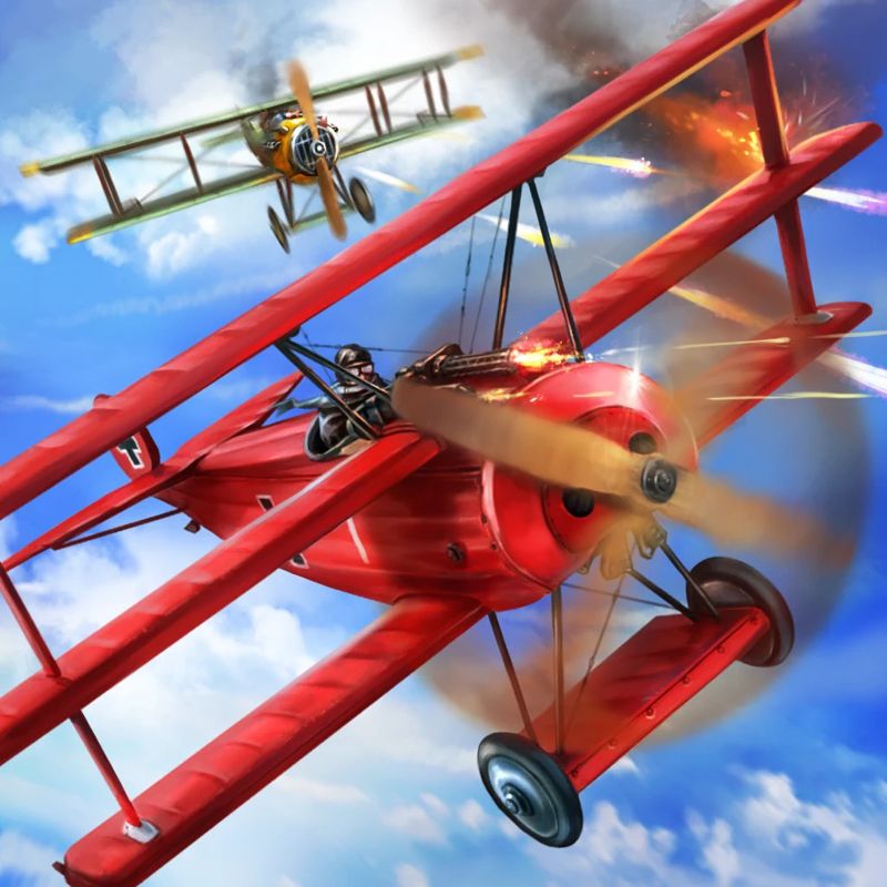 Front Cover for Warplanes: WW1 Sky Aces (iPad and iPhone)