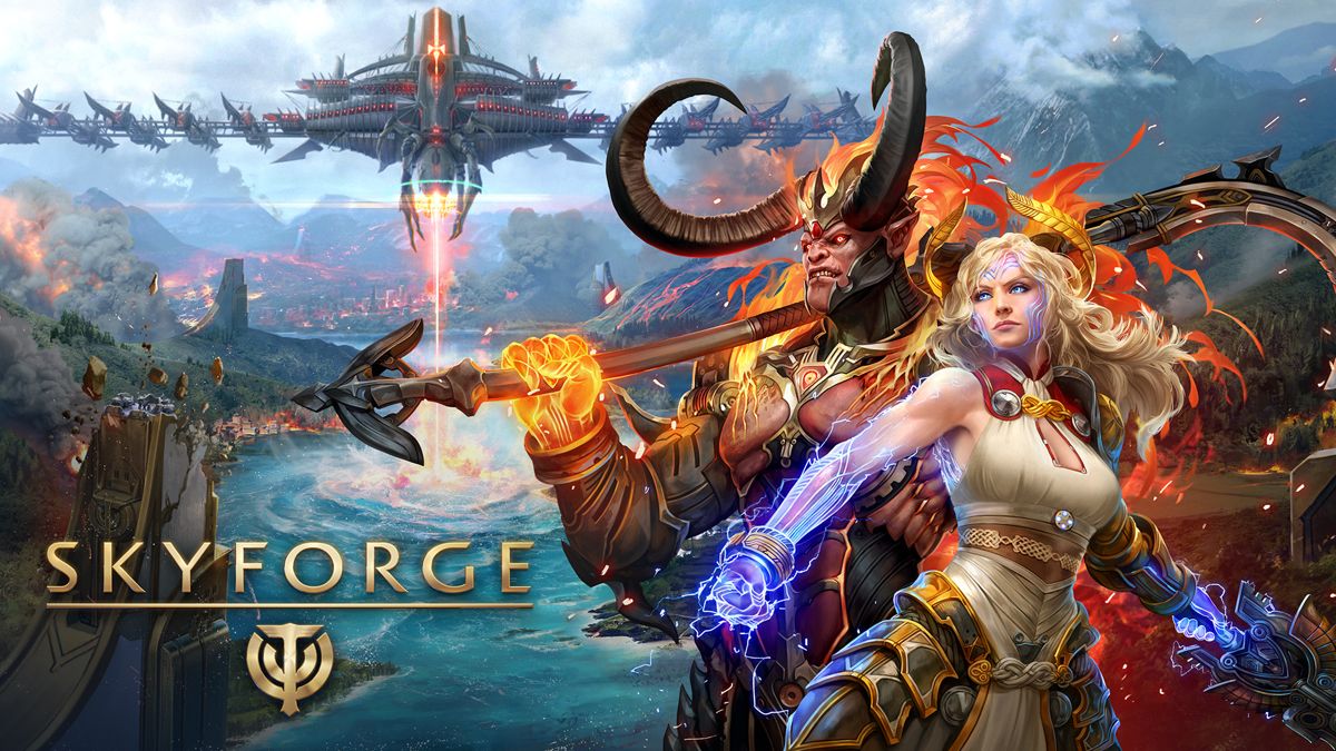Front Cover for Skyforge (Nintendo Switch) (download release)