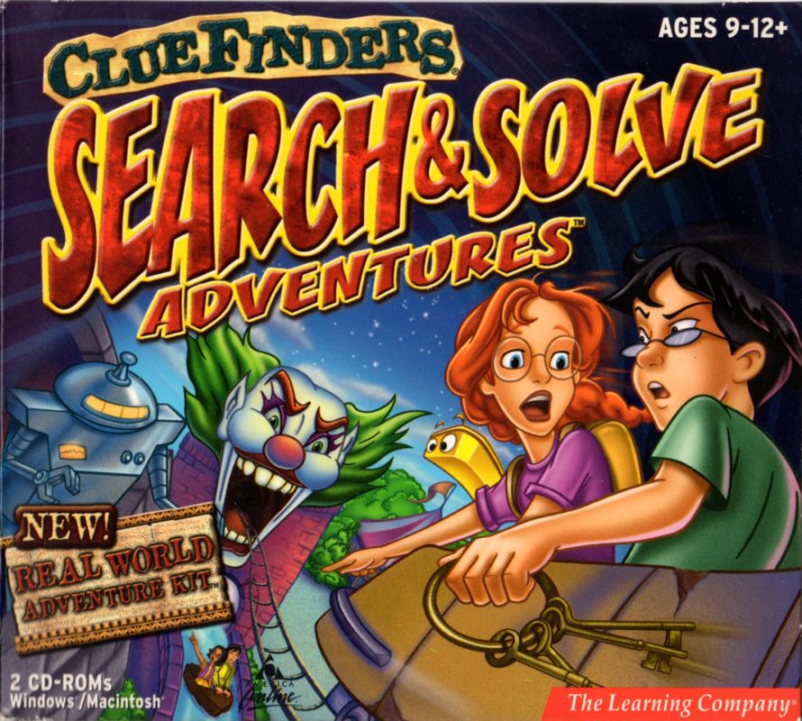 Other for ClueFinders: Search & Solve Adventures (Macintosh and Windows): Cardboard Sleeve - Front