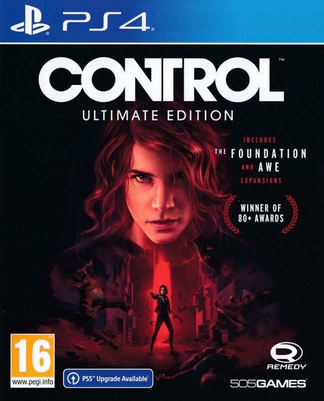 Front Cover for Control: Ultimate Edition (PlayStation 4)