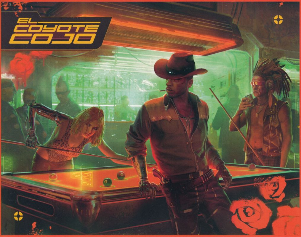 Extras for Cyberpunk 2077 (PlayStation 4): Postcard #3 - Front