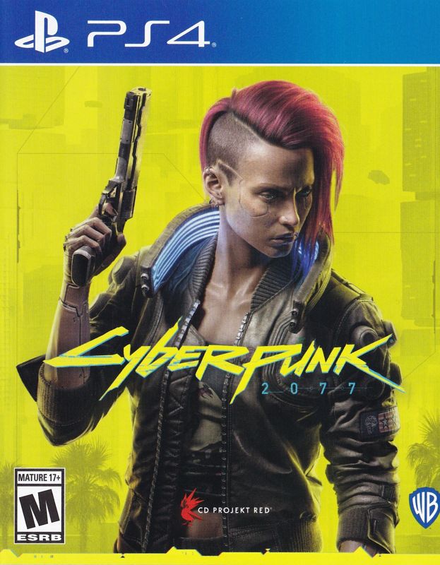 Inside Cover for Cyberpunk 2077 (PlayStation 4): Alternate Front