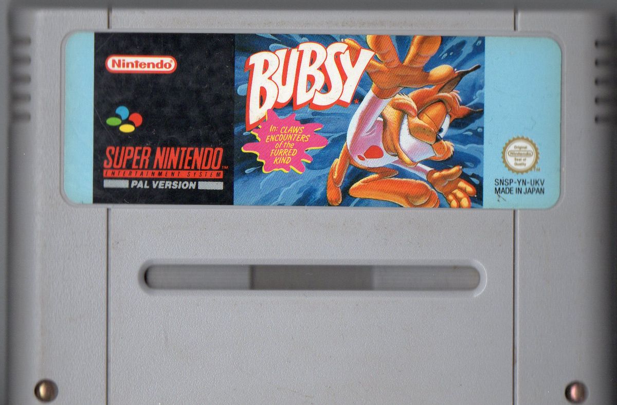 Media for Bubsy in: Claws Encounters of the Furred Kind (SNES)