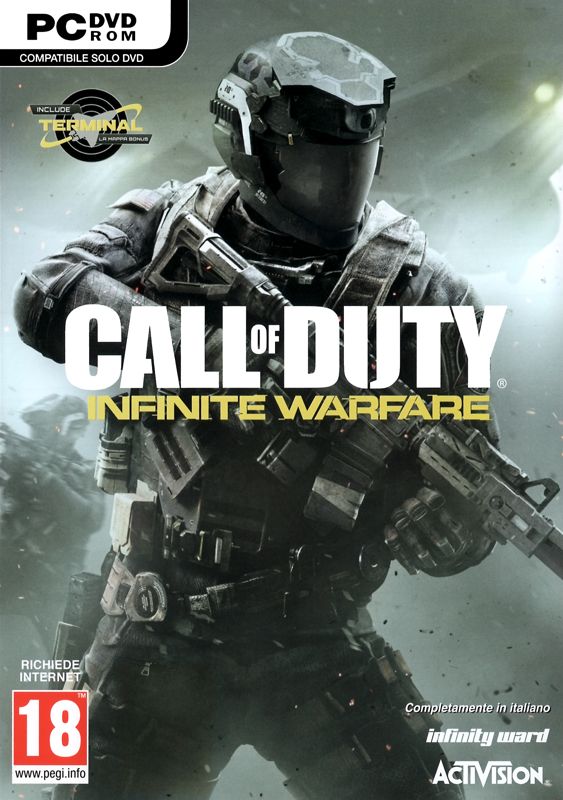 Call of Duty: Infinite Warfare cover or packaging material - MobyGames