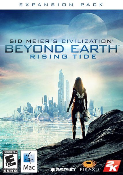Front Cover for Sid Meier's Civilization: Beyond Earth - Rising Tide (Macintosh) (Amazon release)