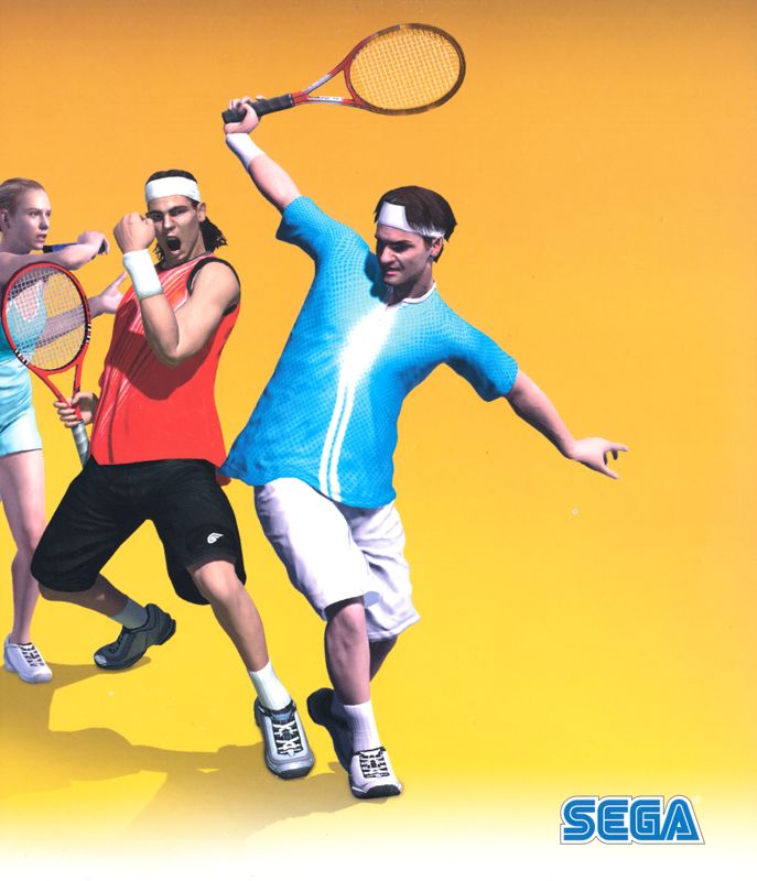 Inside Cover for Virtua Tennis 3 (PlayStation 3): Right Inlay