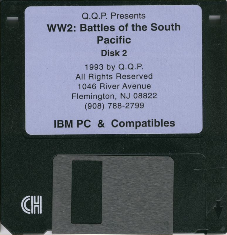Media for World War II: Battles of the South Pacific (DOS): Disk 2