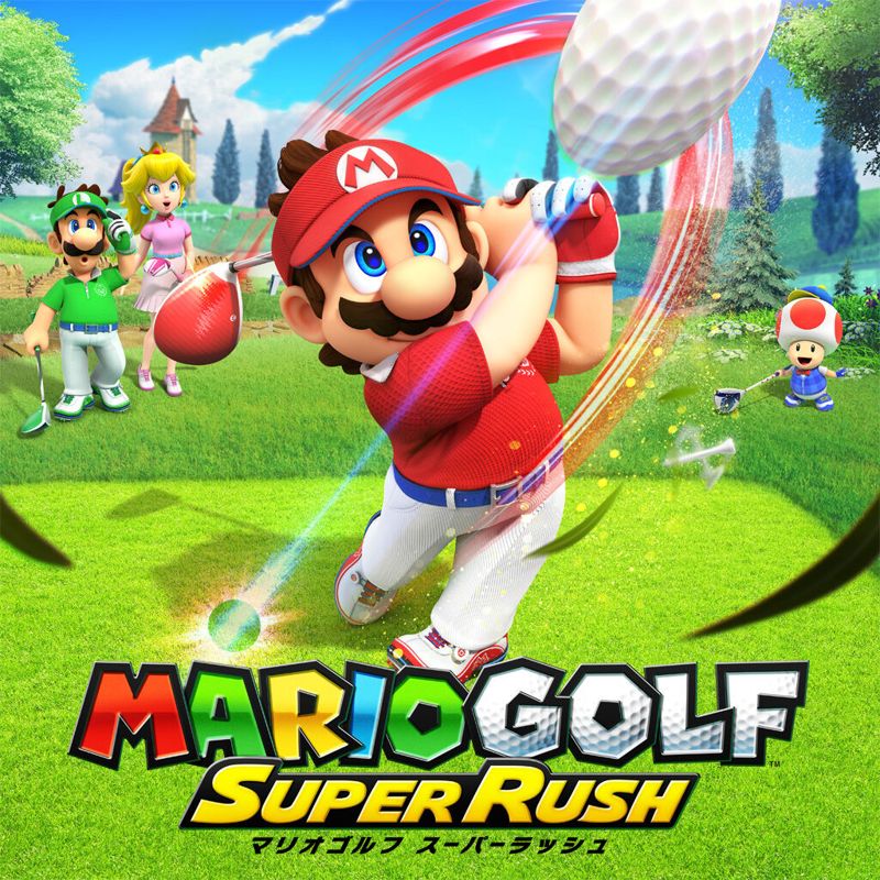 Front Cover for Mario Golf: Super Rush (Nintendo Switch) (download release)